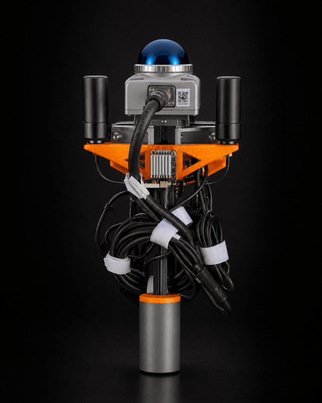 Zipp Scout — rear view of the multi-sensor rig
